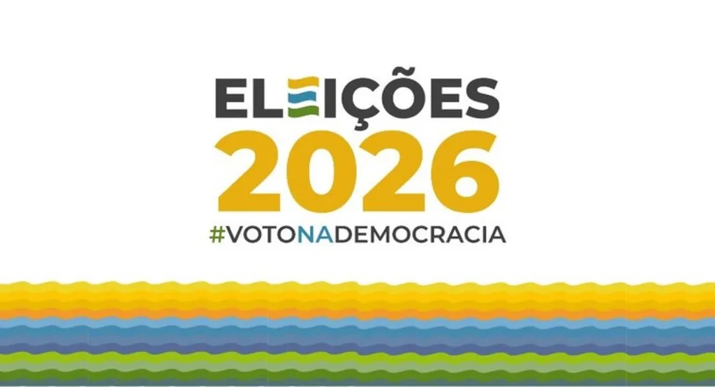 Logo das Eleições Gerais 2026. Arte: Secom/TSE